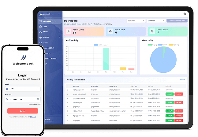 Hollilander platform screenshot